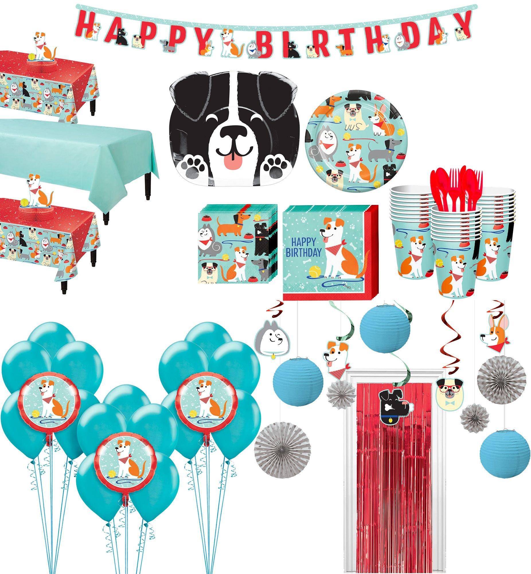 Dog themed outlet party supplies